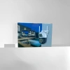 White surveillance camera body, high-definition night vision, waterproof wide-angle home and commercial security equipment Application Scenario